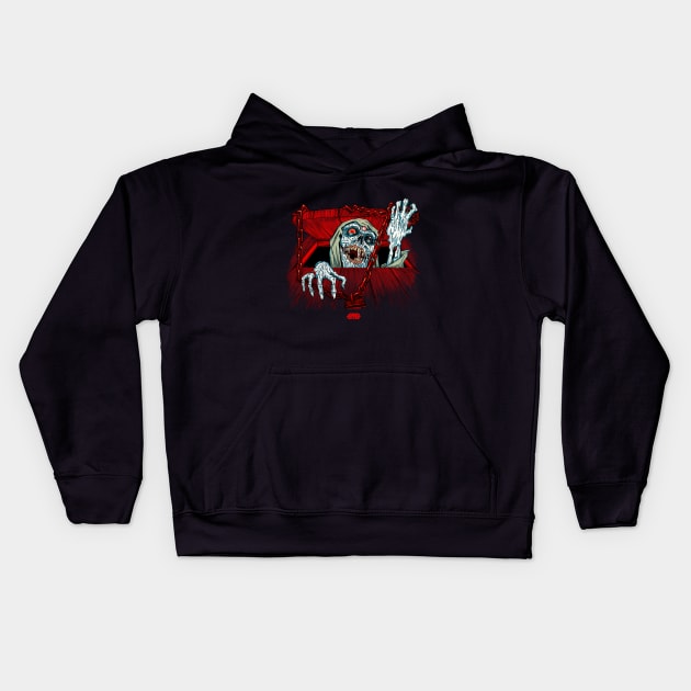 Cellar Ghoul Kids Hoodie by Bearded Tales Of Woe